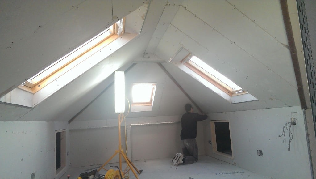 Malvern Plastering before Skim